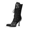 New Rock - M9591S3 Botte au genou - Noir/Couleur argent Product image